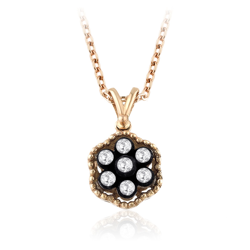 0.18 Karat Elmas Kolye