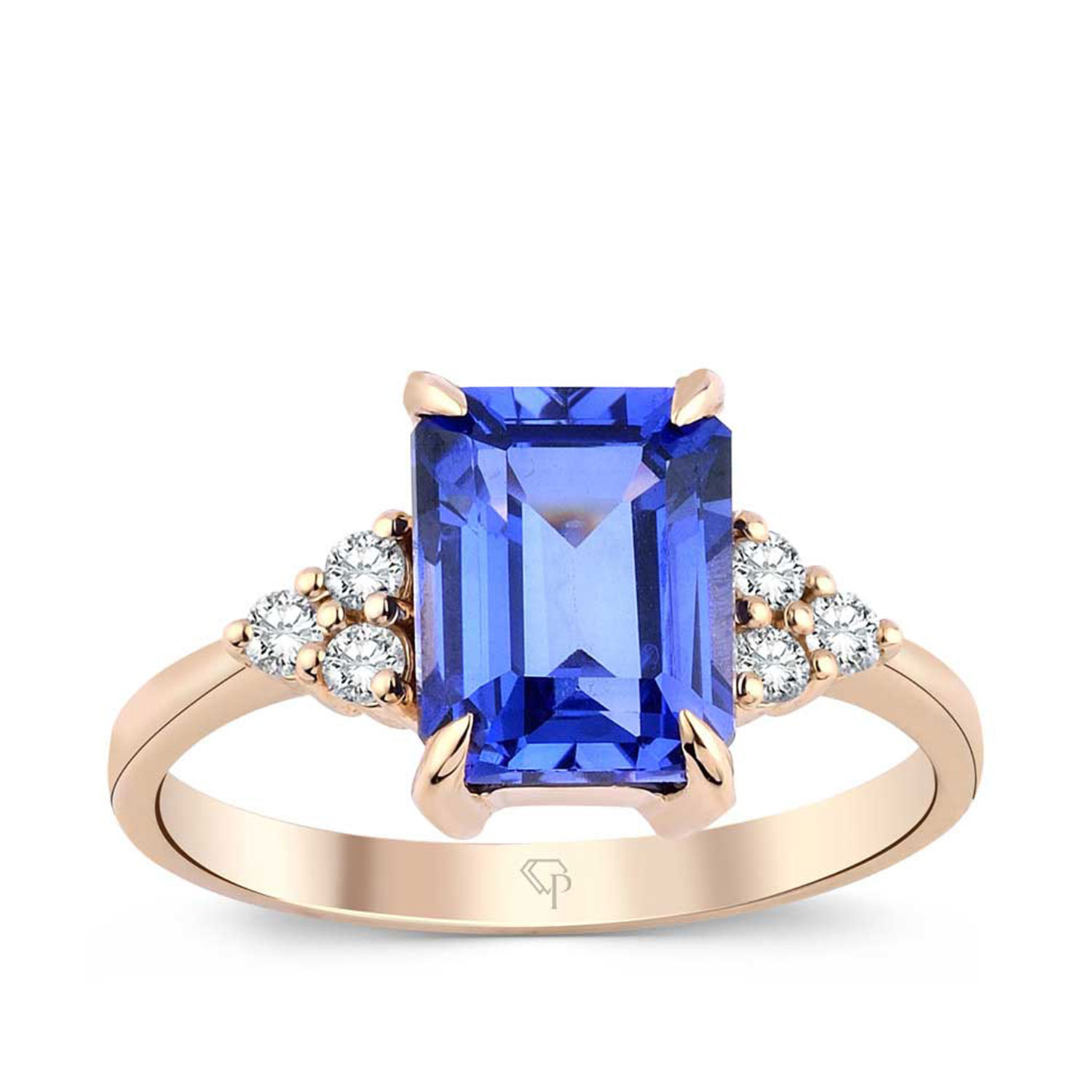 2.85 Karat Pırlanta Safir Yüzük