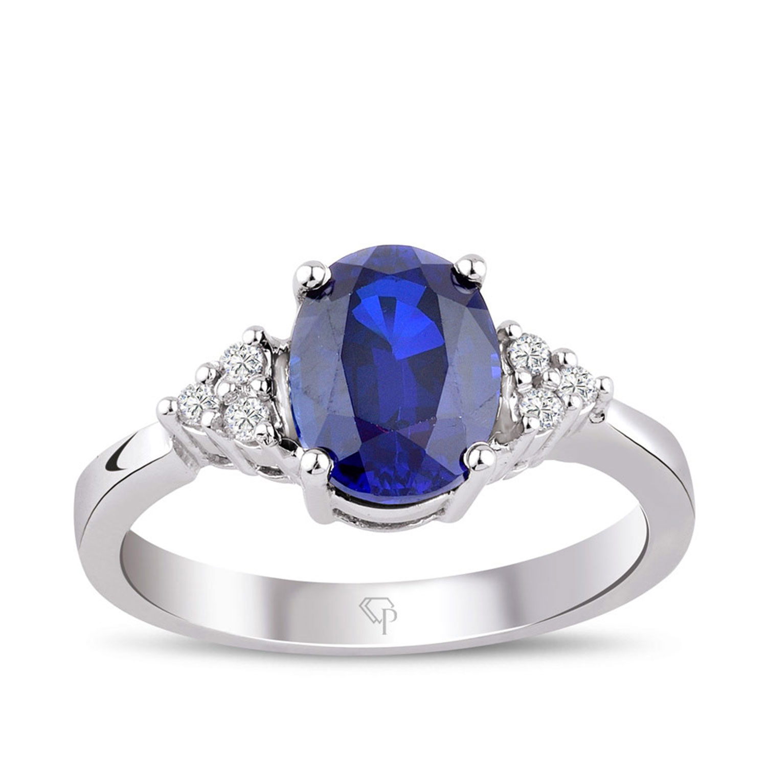 2.53 Karat Pırlanta Safir Yüzük