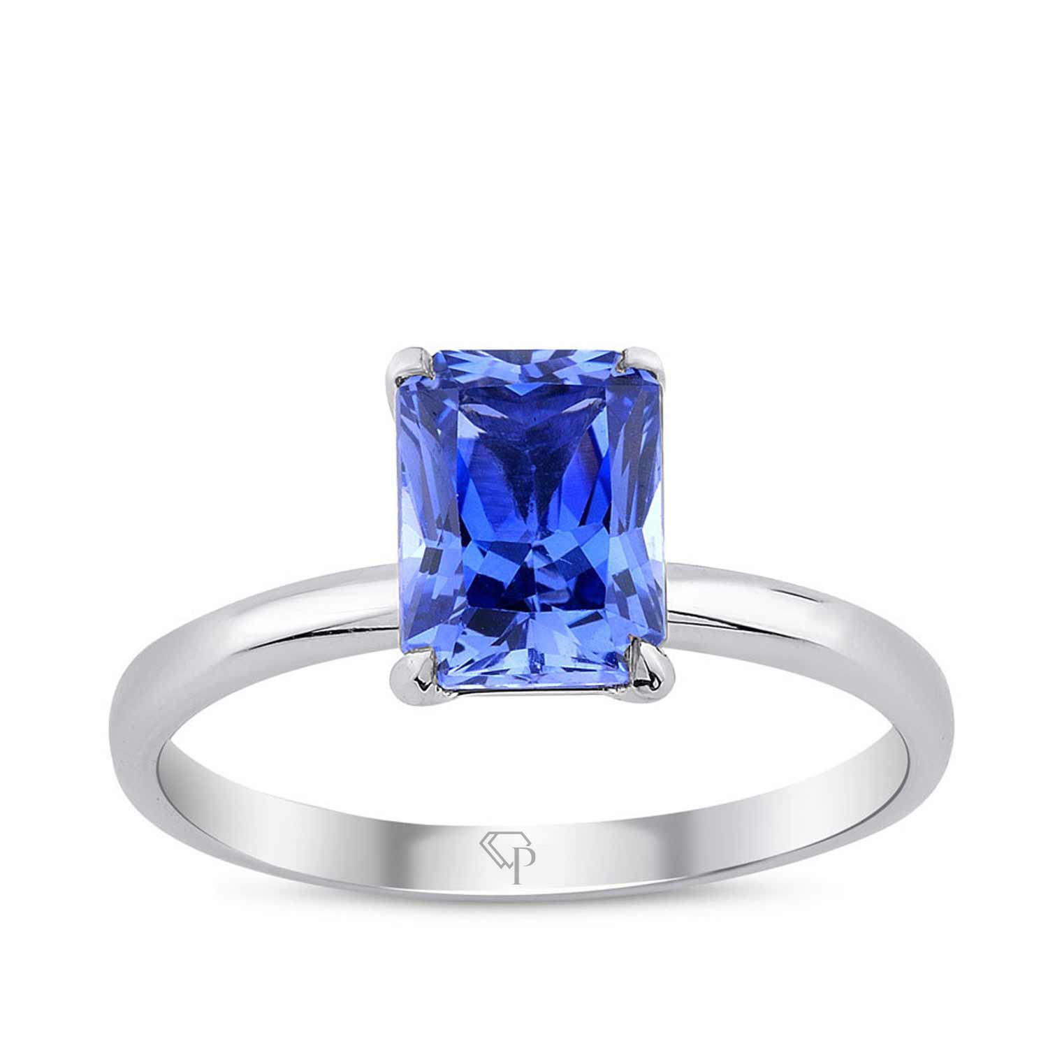 2.12 Karat Pırlanta Safir Yüzük